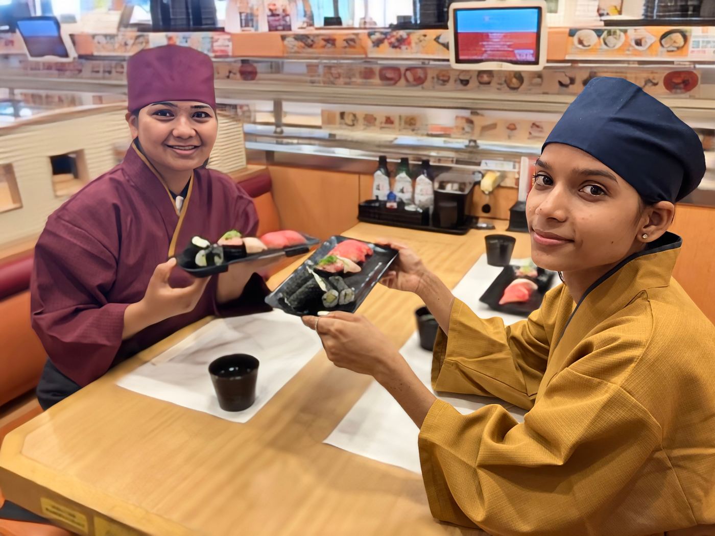 Osaka Sushi Making and Conveyor Belt Experience
