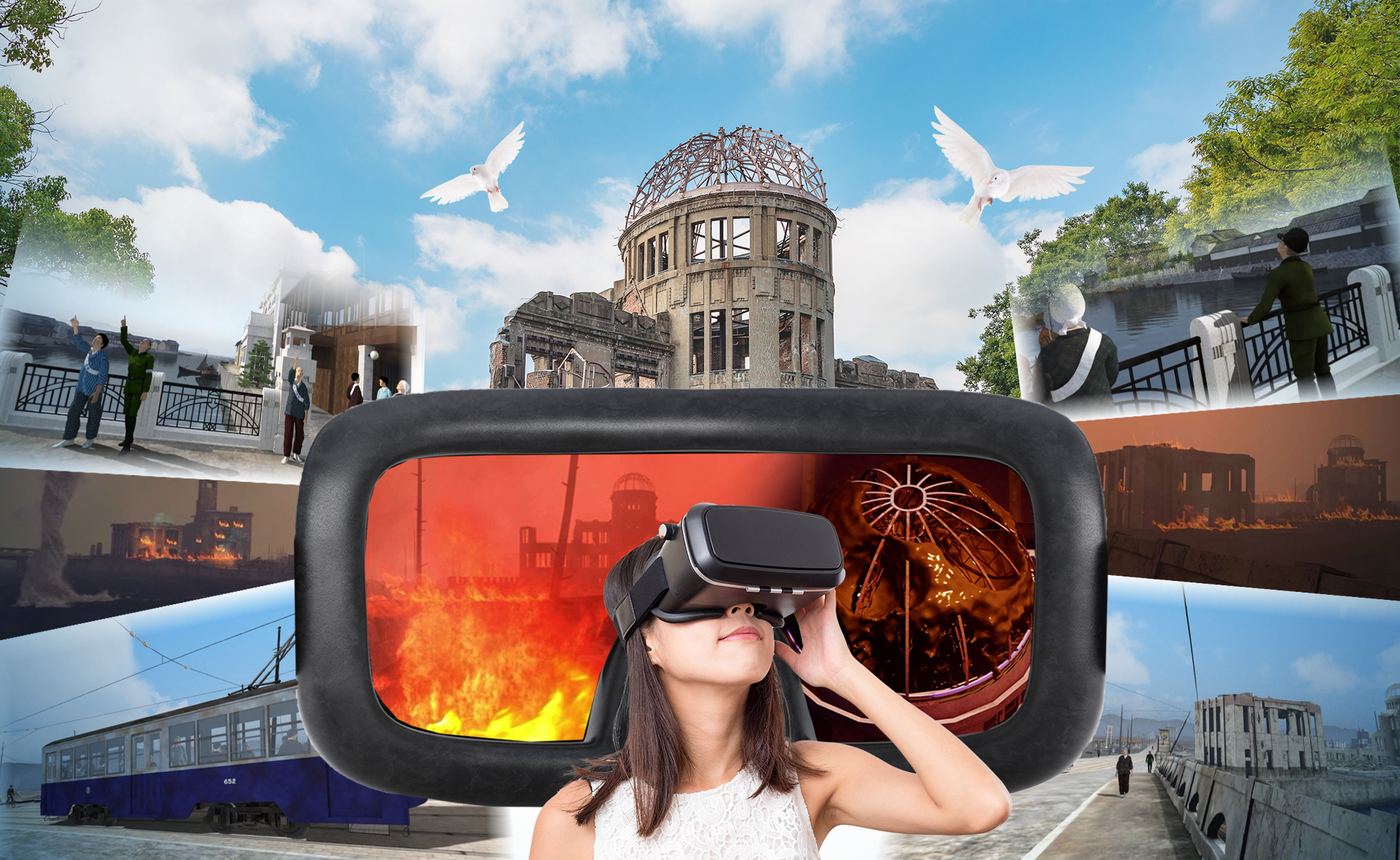 Hiroshima Walking Tour with VR Experience